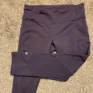 PACE RIVAL CROP LULULEMON Leggings size 8 Good condition